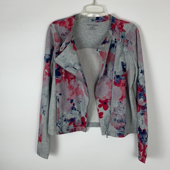 DNKY jersey moto jacket - Picture 6 of 6